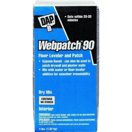 DAP Webpatch 90 Series Floor Leveler and Patch, OffWhite, 4 lb Tub 10314